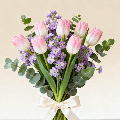 《百合寄思念，念往昔朝暮皆珍贵》