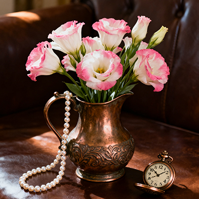 《永生玫瑰锁时光，跨年同守：新岁旧年，只愿与你并肩》