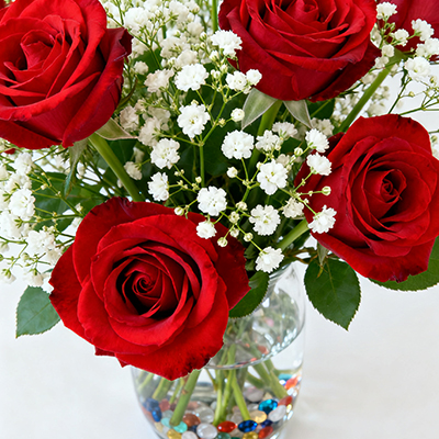 《加班夜放支康乃馨，疲惫里也能遇柔软》